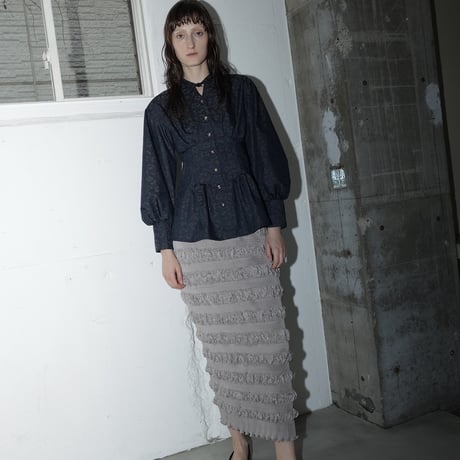 【 MAHOROOGINO 予約 】 Madeleine Pleats Skirt -2027年3月～4月発送予定-