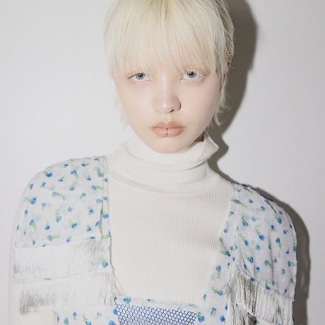 【 PoI 】 flower jaquard dress