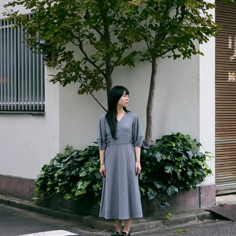【 daichïogata 予約 】 SEERSUCKER DRESS -2027年3月下旬～4月中旬発送予定-