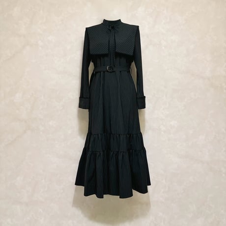 【 Ruimeme 予約 】 Laurence dress (stripe) -2026年12月～2027年1月発送予定-