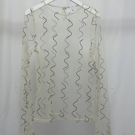 【 PoI 予約 】 tulle top nami -2027年2月発送予定-