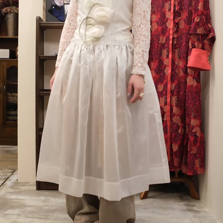【 Kanako Tamura 】 Silk Organza Rose Garden Dress