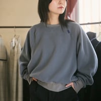 【 daichïogata 】BOA PULLOVER -SAX BLUE-