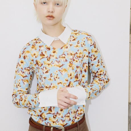 【 PoI 】 flower print shirts