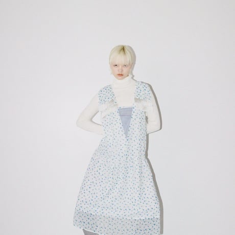 【 PoI 】 flower jaquard dress