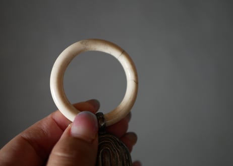 純銀　パリ　シルバー　ベビーラトル　フランスアンティーク　アンティークのある暮らし