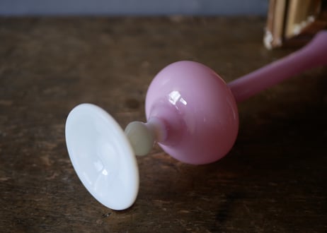 no.６ オパリン フラワーベース フランスヴィンテージ　ブロカントのある暮らし