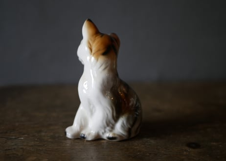 neko １  フィギュリン　猫　フランスヴィンテージ　ブロカントのある暮らし　ブロカント