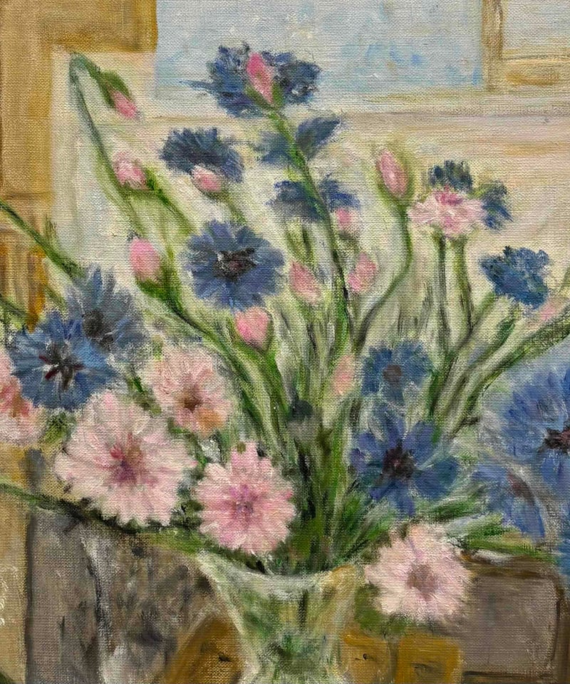 西村沙世子 油絵 P8 花 | nuancebeans