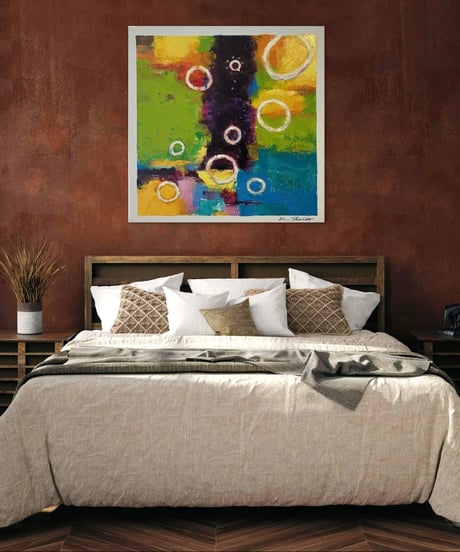 色遊び油絵　大１