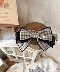 noir trick big ribbon turban