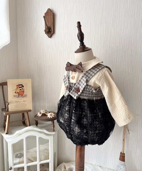 noir trick tulle omekashi dress