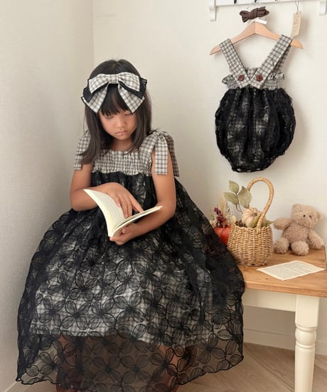 noir trick tulle dress