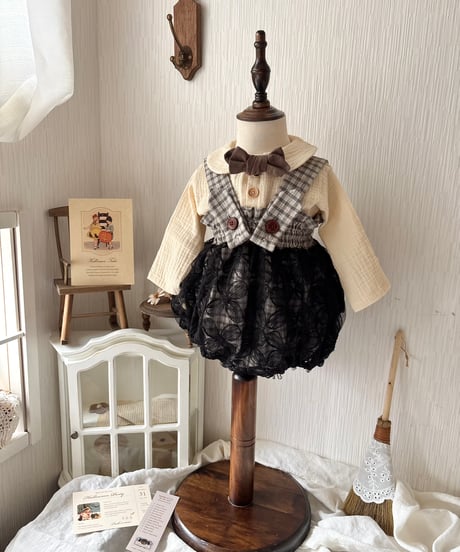 noir trick tulle omekashi dress