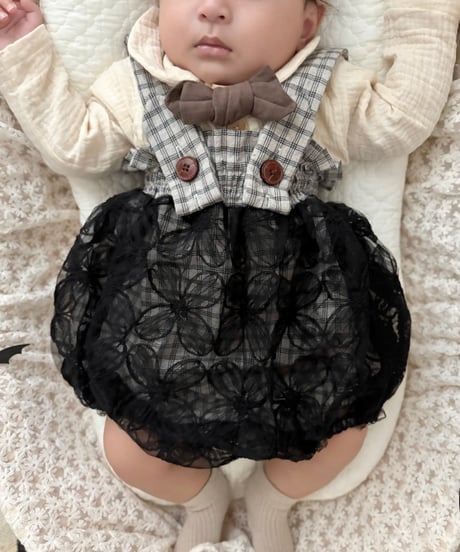 noir trick tulle omekashi dress