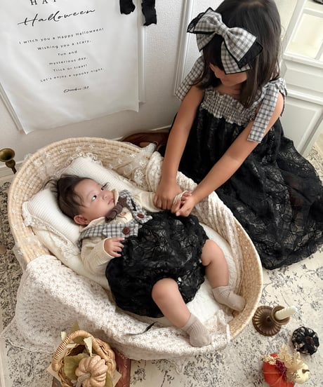 noir trick tulle dress