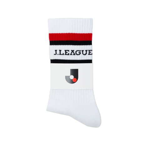 SHUKYU × J.LEAGUE - Logo Socks (White)