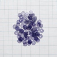 スパンコール ゼラチン製　5.0mm（coha114 クリアパープル）【0.5g】