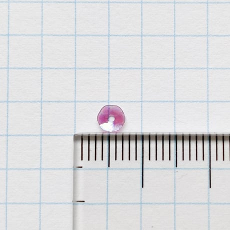 スパンコール ゼラチン製　4.0mm（coha113 オーロラパープル）【0.5g】