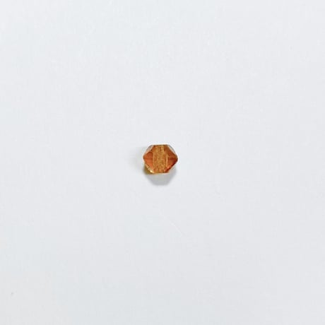 ファセットカットビーズ (FEG519 ≒Φ4mm ブラウン) 【10個セット】