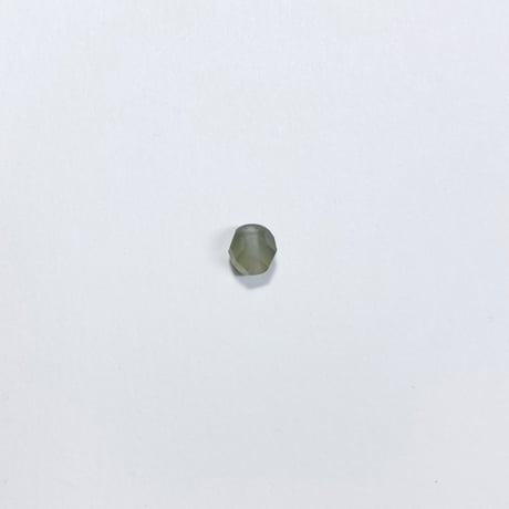ファセットカットビーズ (FEG1100 ≒Φ5mm スリグレー) 【8個セット】