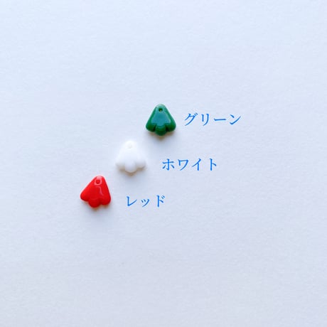 デザインビーズ (FEG1248 ≒8mm×7mm) 【単色・6個セット】