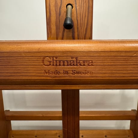 【※別途送料要・A263】<Glimakra> 垂直天秤式織機 織幅115cm  踏板10枚 綜絖6枚