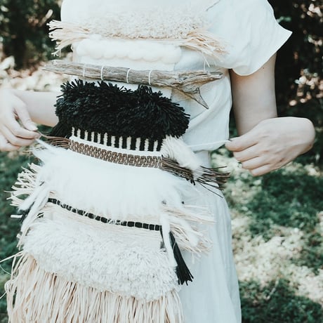 Ritual Apron / 前掛け（精麻・ラフィア）