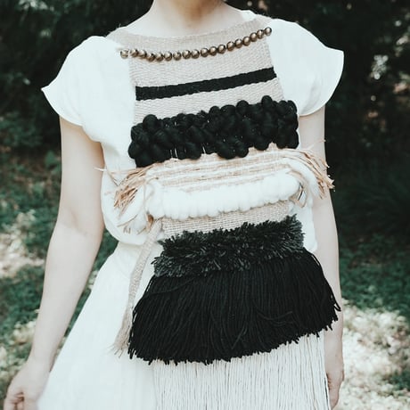 Ritual Apron / 前掛け（ラフィア・麻）
