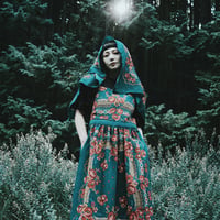 Hedge witch（ヘッジウィッチ） - エプロンワンピース 緑