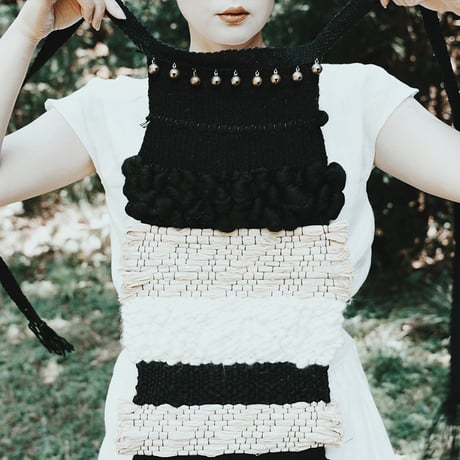 Ritual Apron / 前掛け（ラフィア100%）