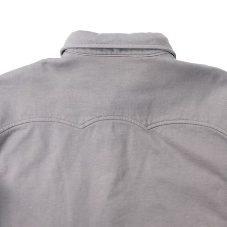 「THE UNION」THE FABRIC / SWEAT WESTERN SHIRTS / color - SKY BLUE