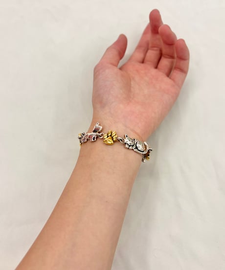 vintage bracelet [dog&cat]