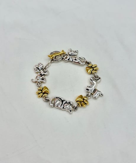 vintage bracelet [dog&cat]