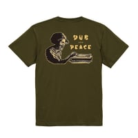 【DUB AND PEACE × VOBA HEAD】Let jah music play. TEE(CITY GREEN)