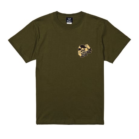 【DUB AND PEACE × VOBA HEAD】Let jah music play. TEE(CITY GREEN)
