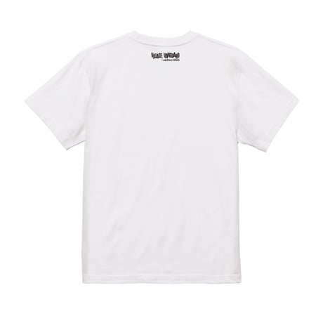 【VILLAGE VANGUARD × Akihiro NiSHi 】未 Tee (WHITE）