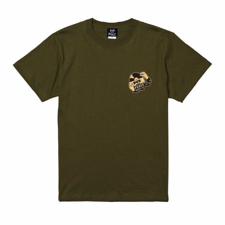 【DUB AND PEACE × VOBA HEAD】Let jah music play. TEE(CITY GREEN)
