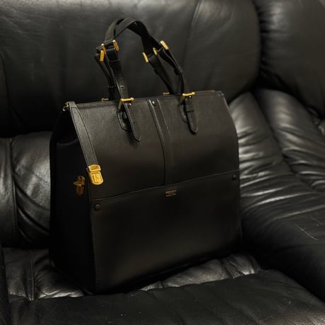 giorgio armani leather bag