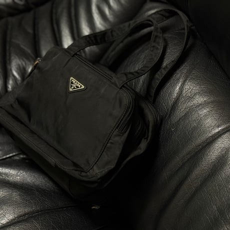 prada nylon logo bag #2