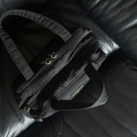 prada nylon logo bag E