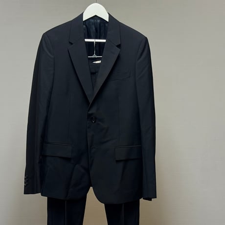alexander mcqueen black setup suit