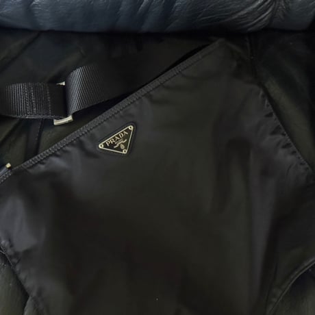 prada nylon logo bag A