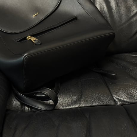 ralph lauren leather backpack