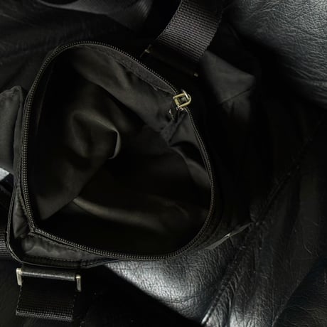prada nylon logo bag B