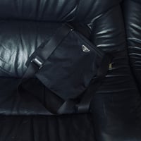 prada nylon logo bag B
