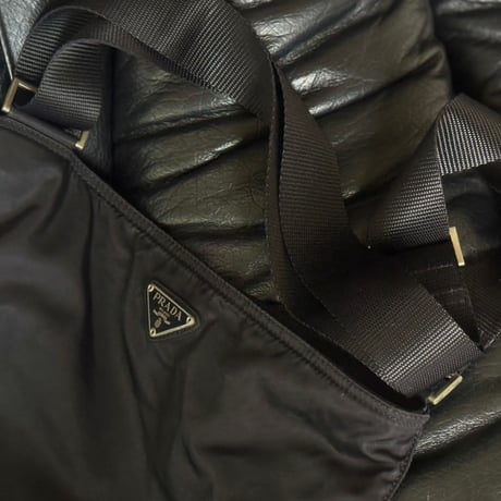prada nylon logo bag C