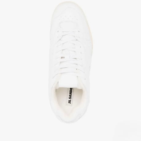 新品 jilsander logo lettering leather sneakers 41
