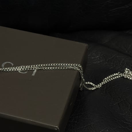 gucci interlocking silver necklace