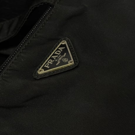 prada nylon logo bag #2